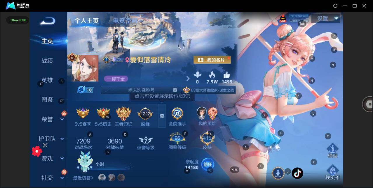 WZLX3290883王者荣耀账号详情图3