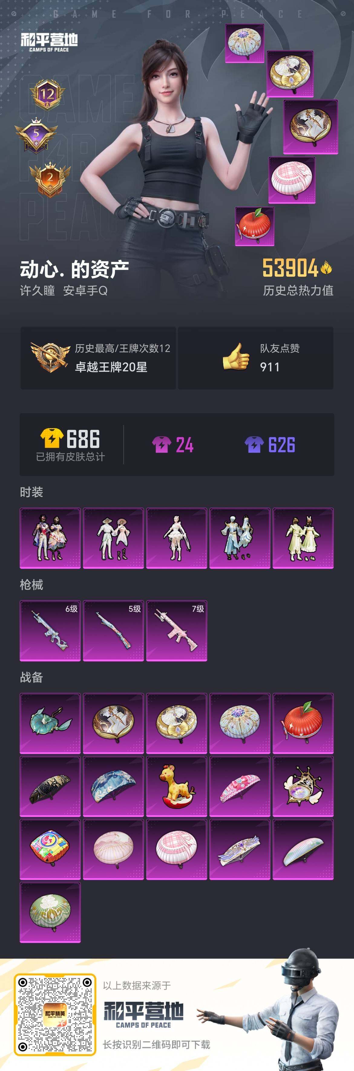 HPCMW3336336和平精英账号详情图4