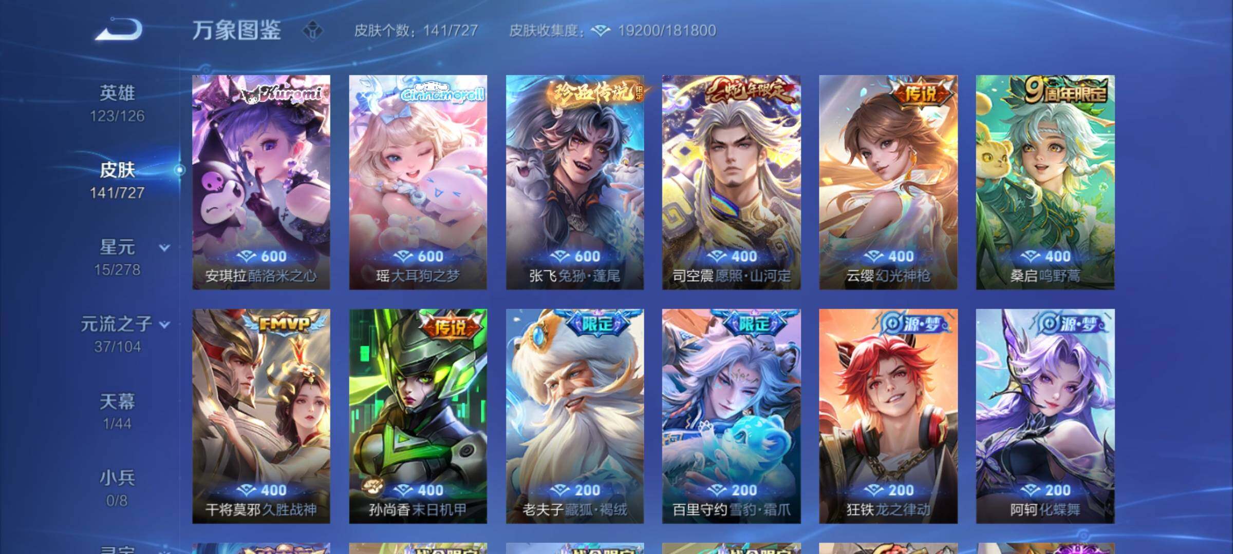 WZYXS3254502王者荣耀账号详情图6