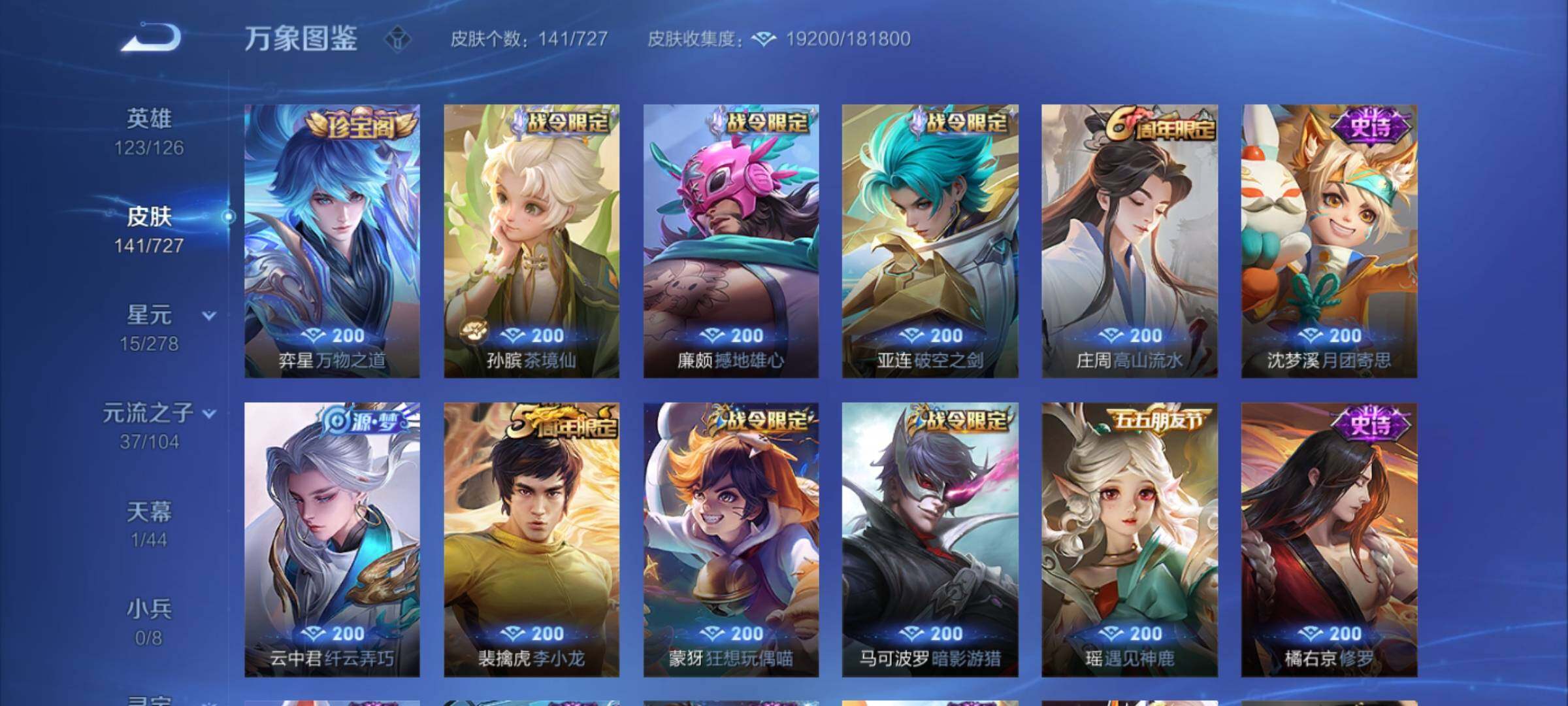 WZYXS3254502王者荣耀账号详情图7