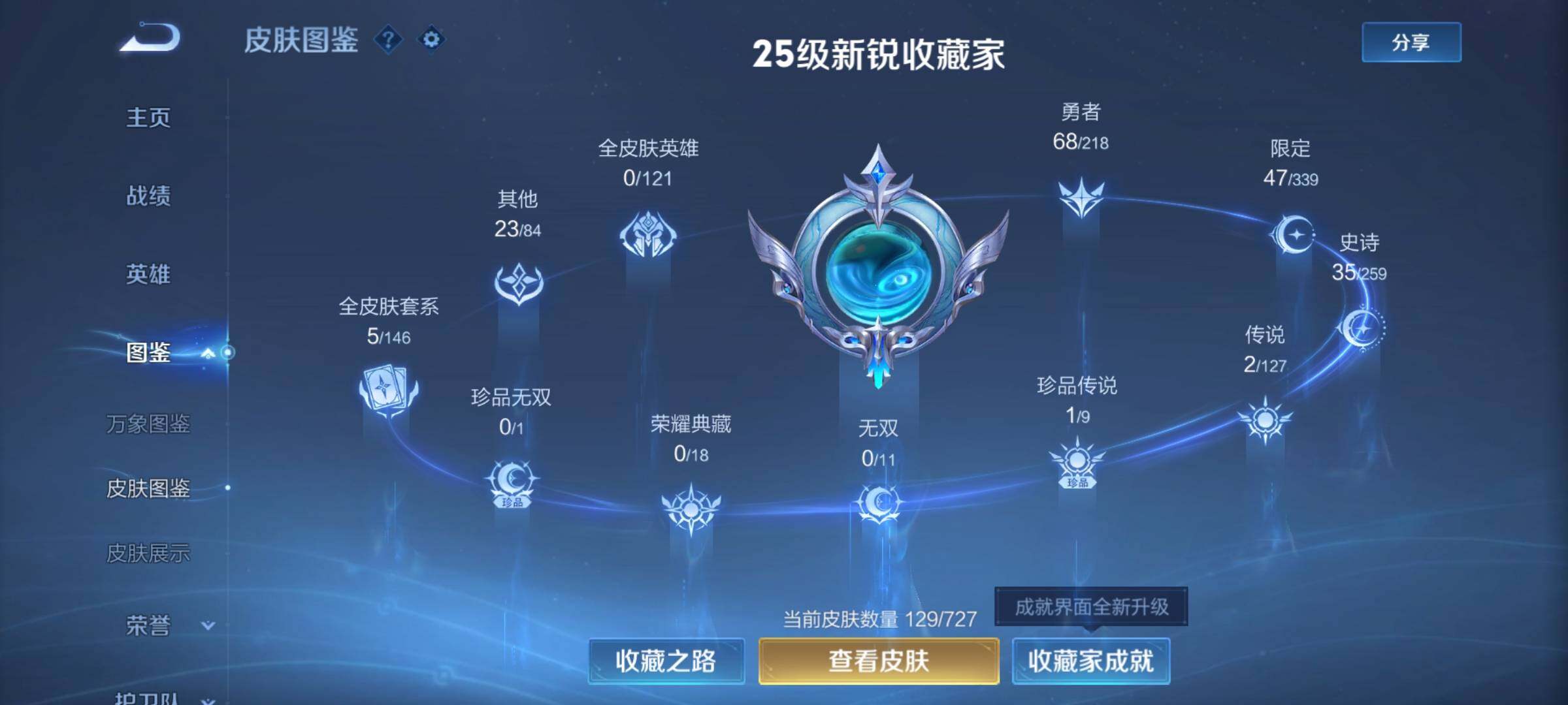 WZYXS3254510王者荣耀账号详情图5 WZYXS3254510王者荣耀账号详情图5