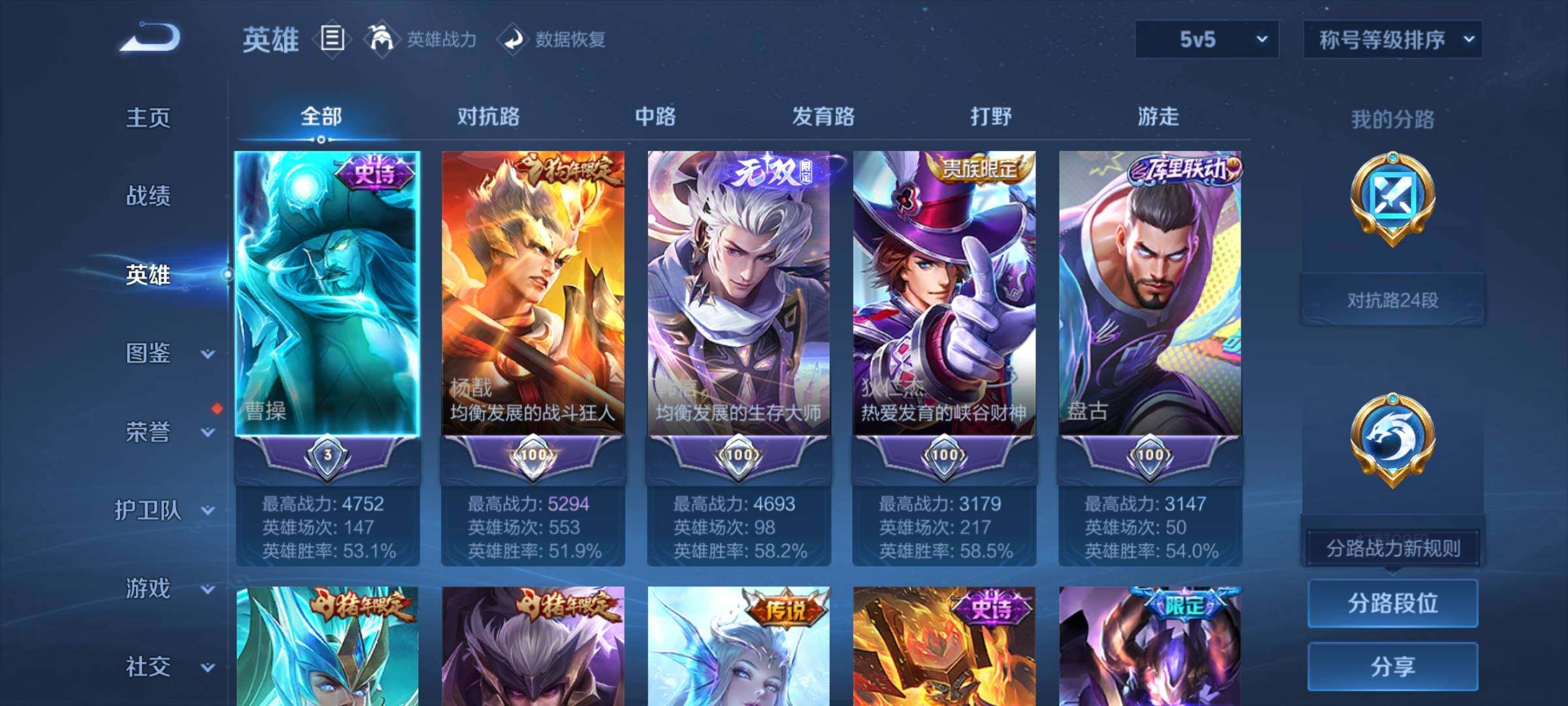 WZYXS3255968王者荣耀账号详情图3 WZYXS3255968王者荣耀账号详情图3