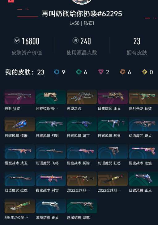WWQEY310718无畏契约账号详情图3 WWQEY310718无畏契约账号详情图3