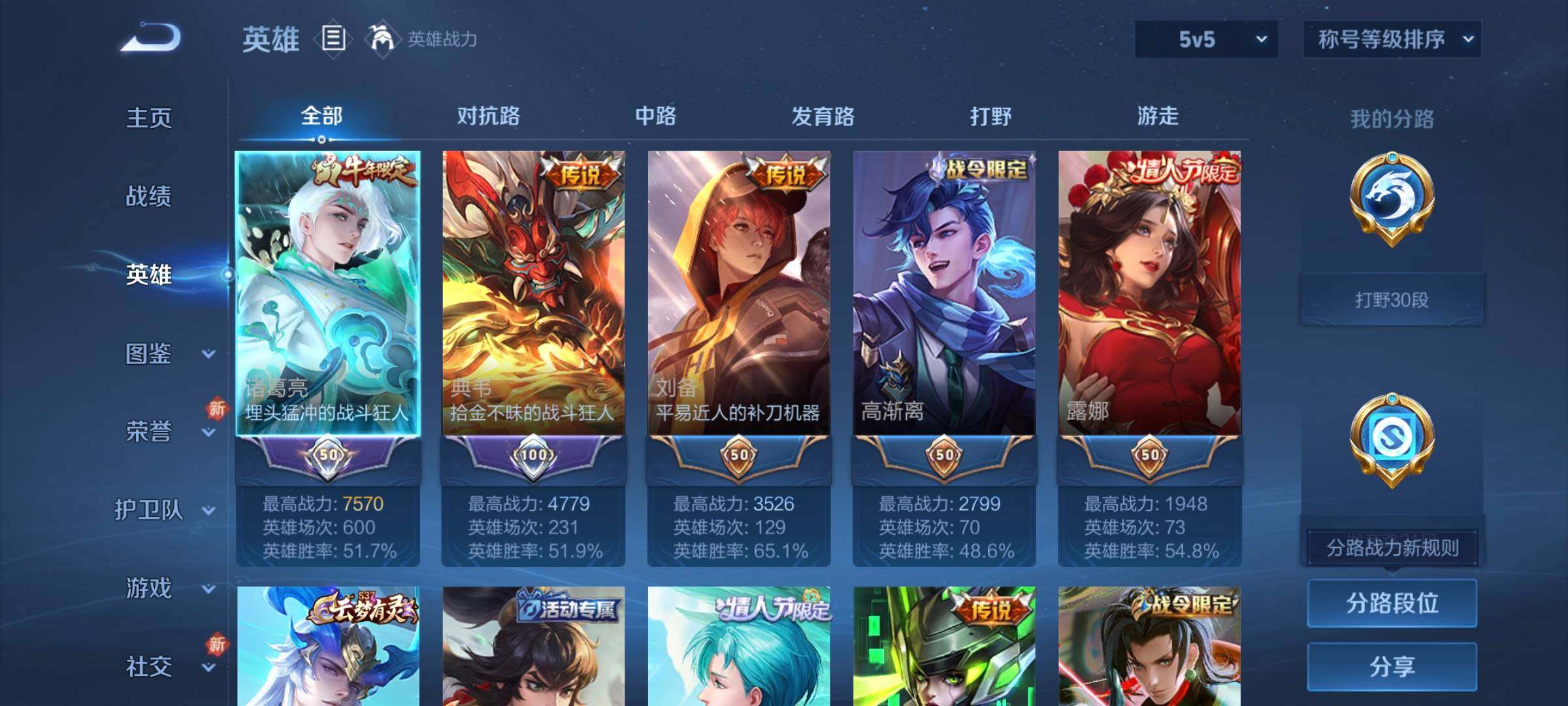 WZCMW3290568王者荣耀账号详情图3