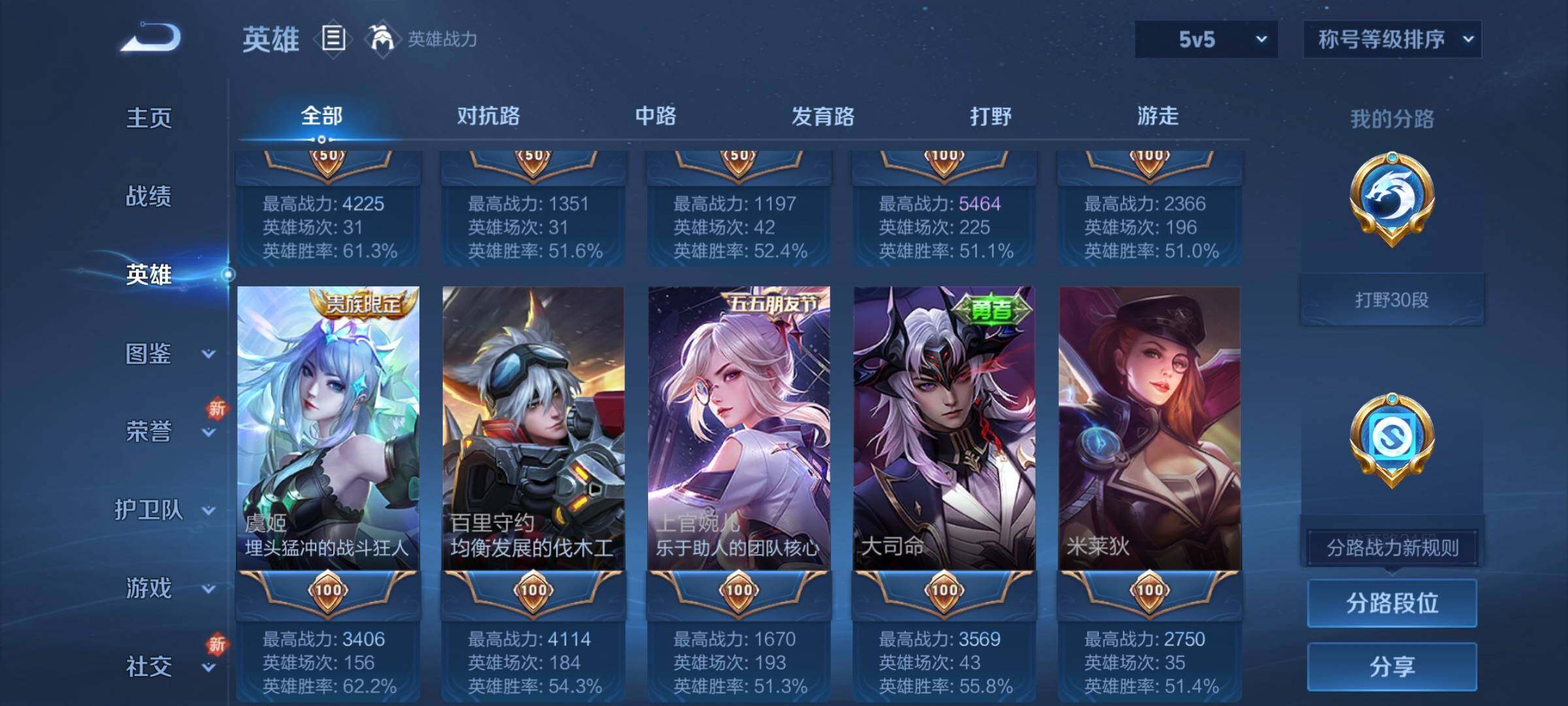 WZCMW3290568王者荣耀账号详情图5