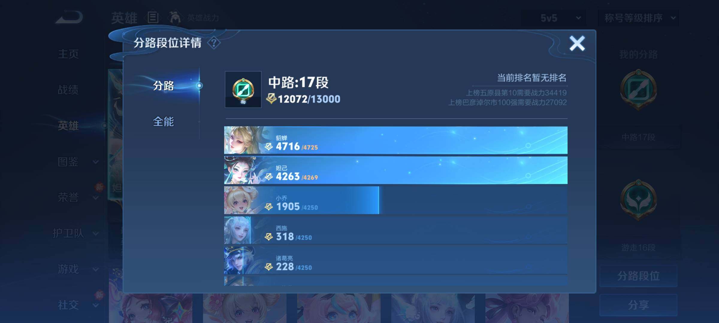WZCMY3253954王者荣耀账号详情图4