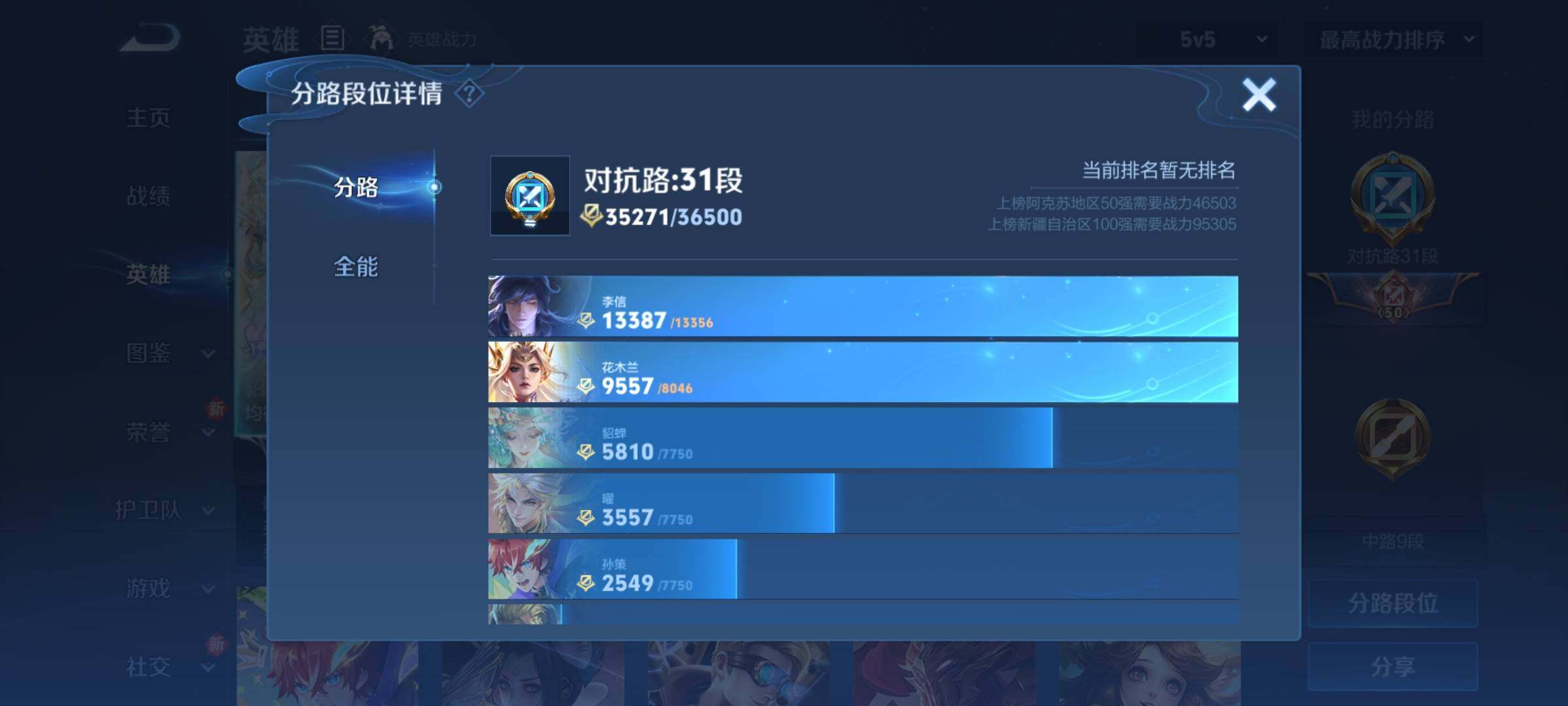 WZCMY3255425王者荣耀账号详情图5 WZCMY3255425王者荣耀账号详情图5