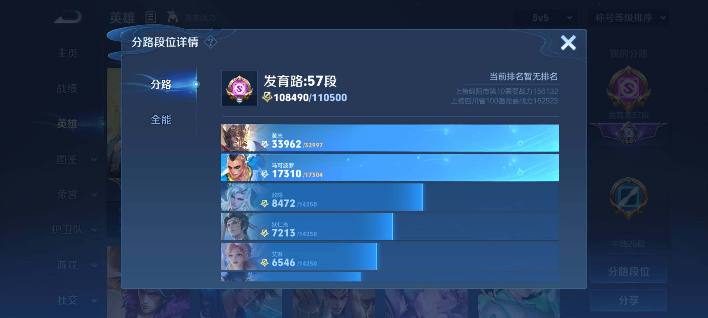 WZCMY3253904王者荣耀账号详情图5 WZCMY3253904王者荣耀账号详情图5