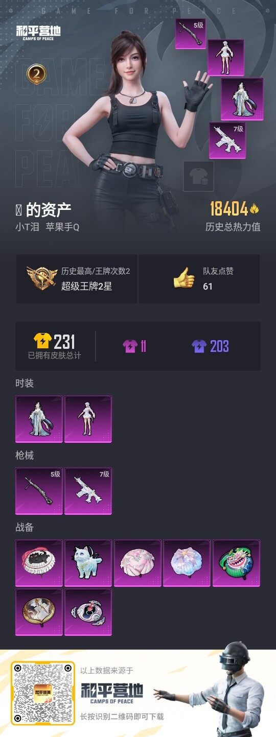 HPLE3316036和平精英账号详情图3 HPLE3316036和平精英账号详情图3