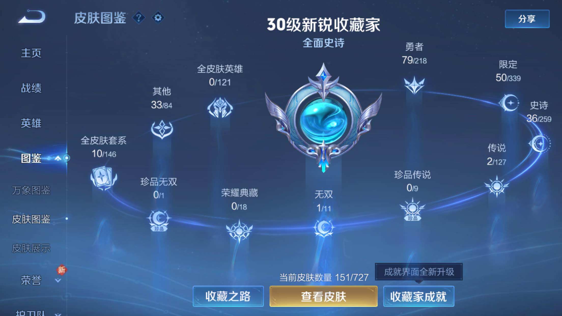 WZXS3254252王者荣耀账号详情图2 WZXS3254252王者荣耀账号详情图2