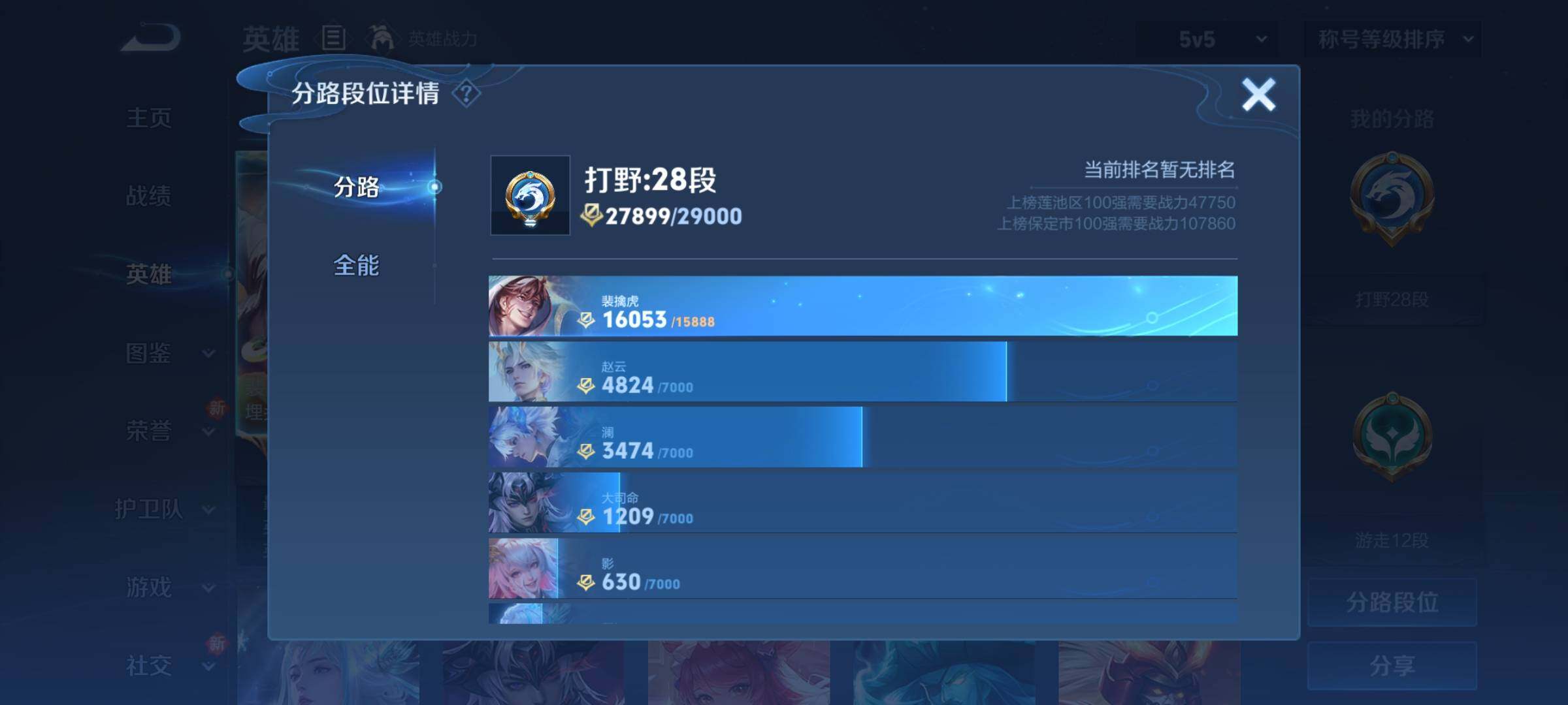 WZCMY3255403王者荣耀账号详情图4 WZCMY3255403王者荣耀账号详情图4