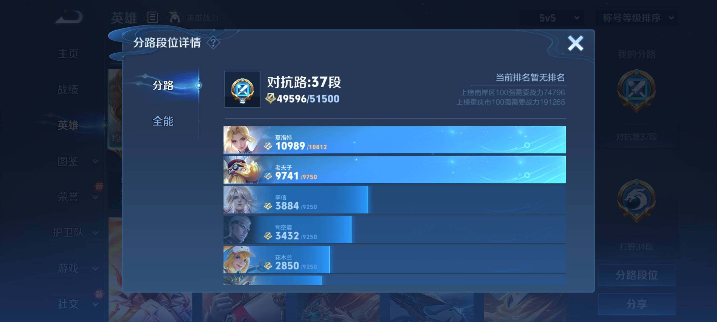 WZCMY3256200王者荣耀账号详情图4 WZCMY3256200王者荣耀账号详情图4