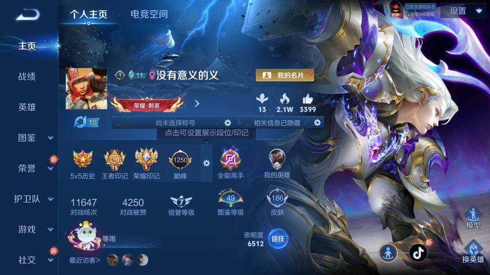 WZ0349249王者荣耀账号详情图15