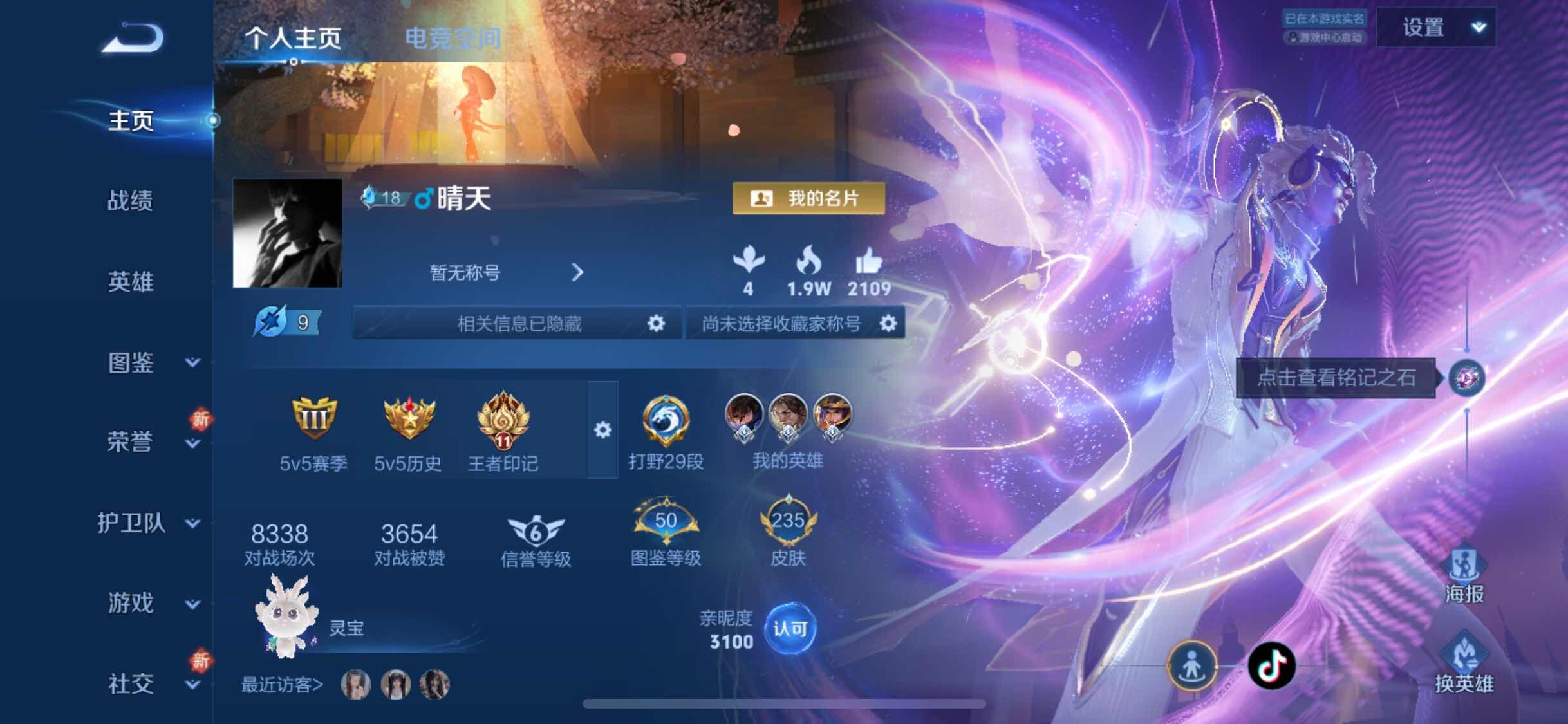 WZYXS3261476王者荣耀账号详情图2