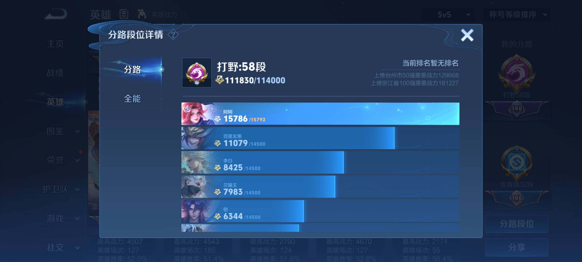 WZCMY3265675王者荣耀账号详情图5