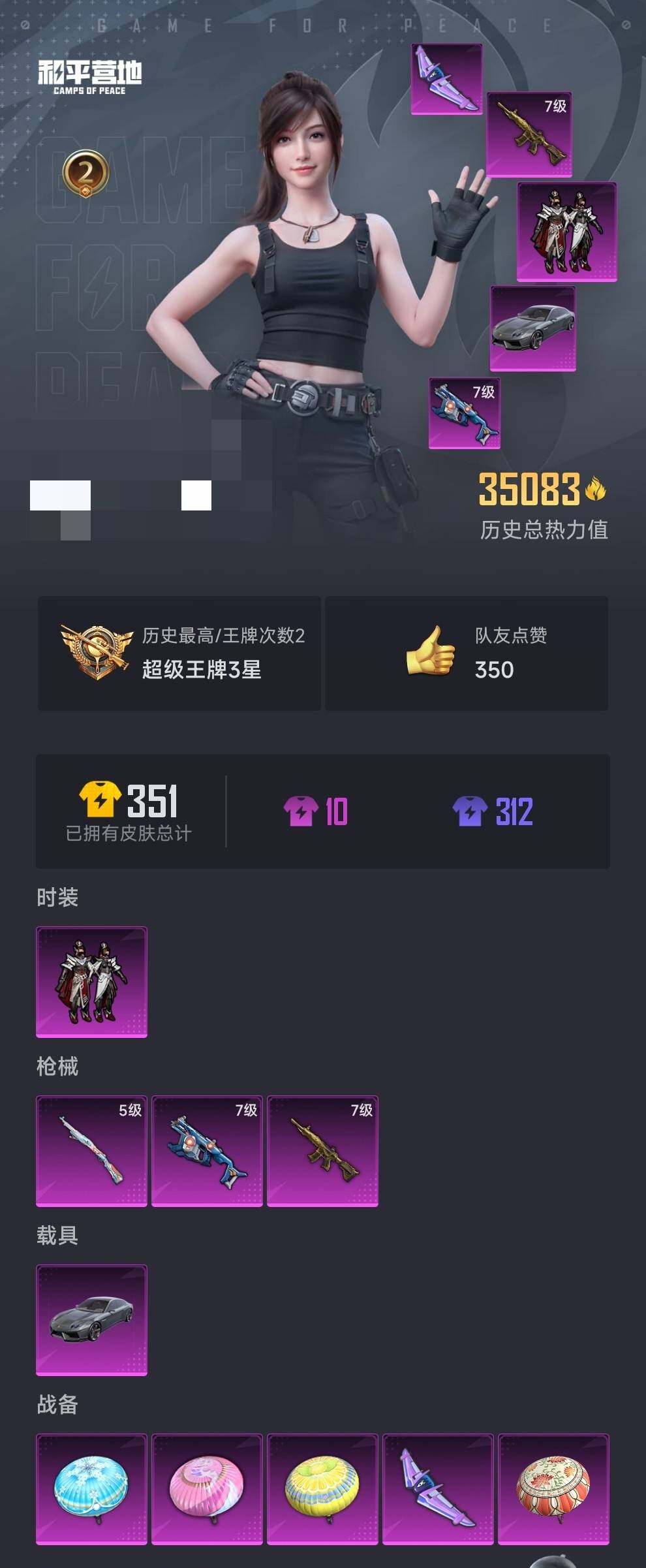 HPEY3317597和平精英账号详情图10 HPEY3317597和平精英账号详情图10