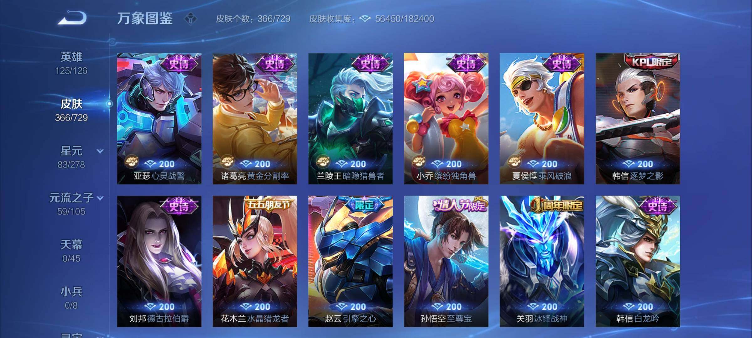 WZYXS3262308王者荣耀账号详情图14