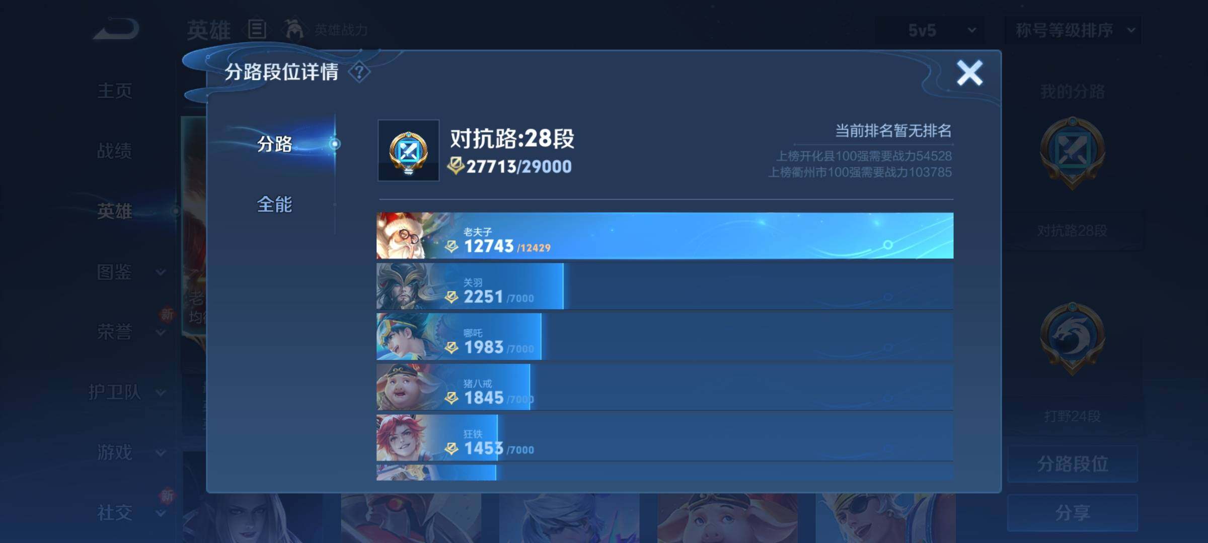 WZCMY3259789王者荣耀账号详情图4 WZCMY3259789王者荣耀账号详情图4