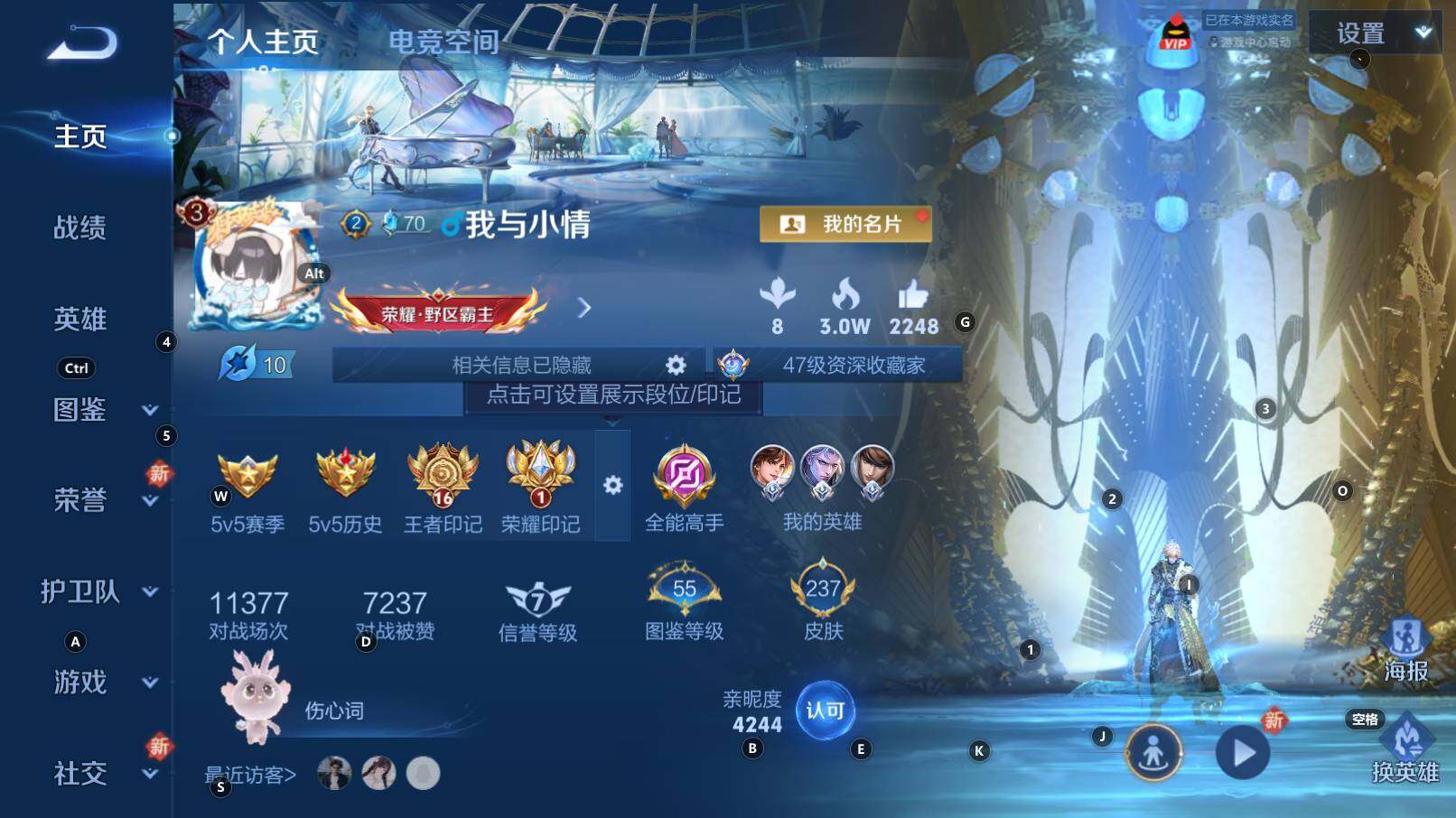 WZCMW3259016王者荣耀账号详情图5