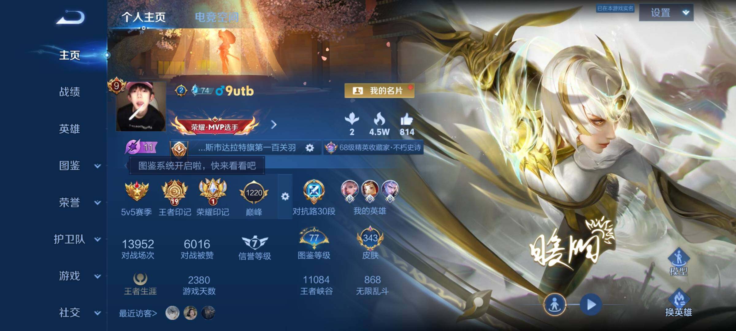 WZYXS3260658王者荣耀账号详情图2 WZYXS3260658王者荣耀账号详情图2