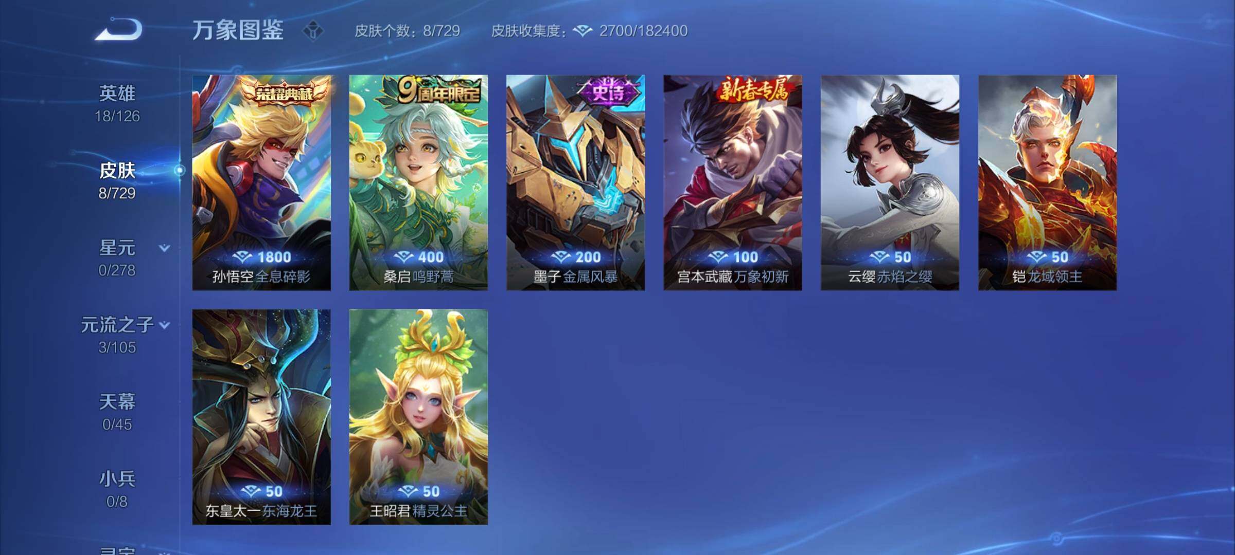 WZCMY3260923王者荣耀账号详情图5
