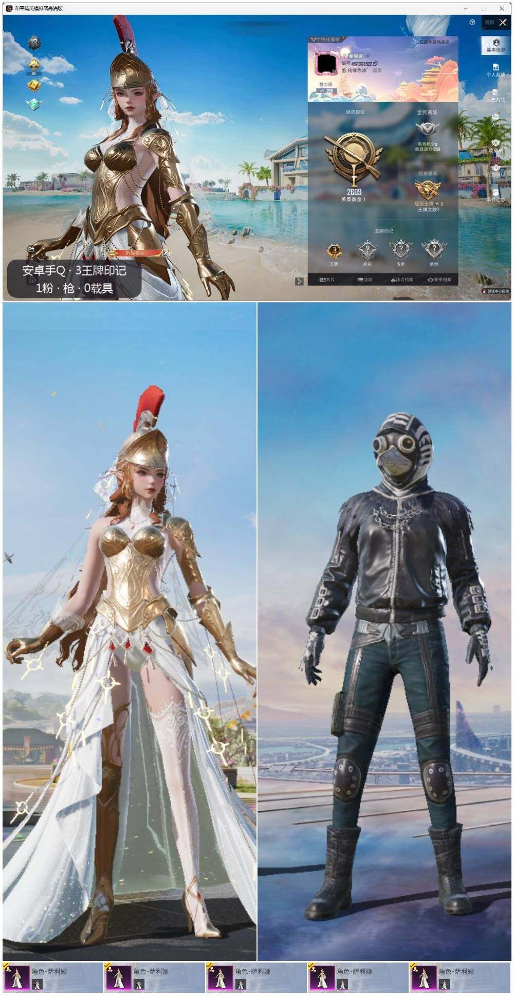 HPLE3336606和平精英账号详情图2