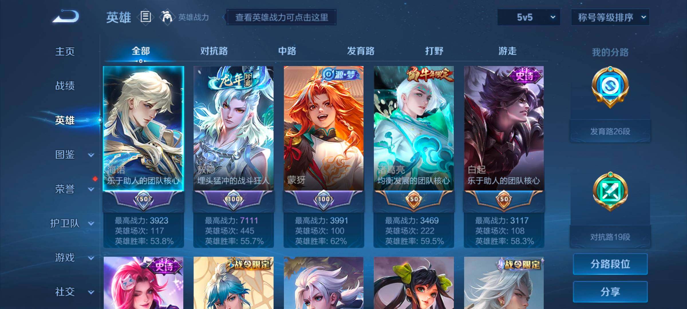 WZYXS3260565王者荣耀账号详情图3 WZYXS3260565王者荣耀账号详情图3