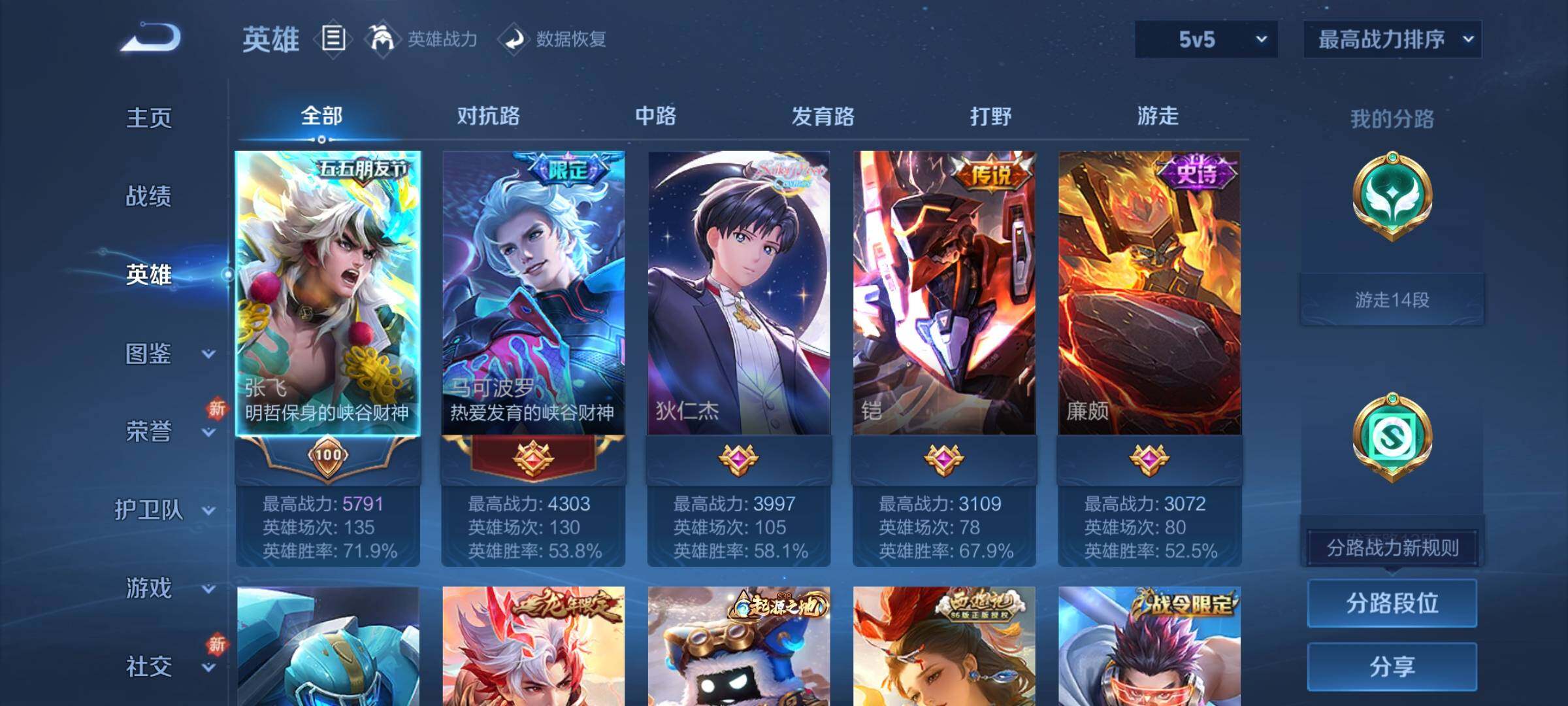 WZCMY3260900王者荣耀账号详情图3