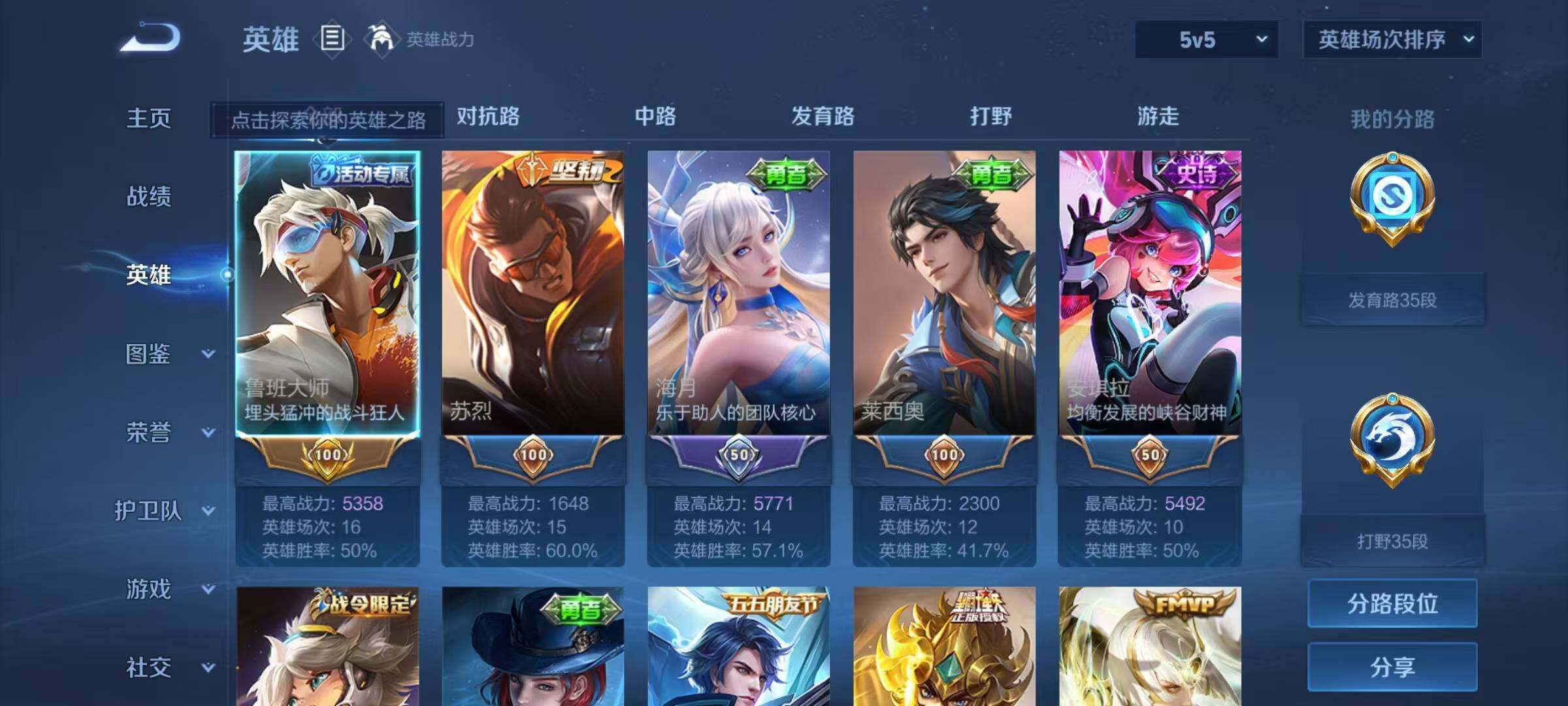 WZCMW3400328王者荣耀账号详情图7