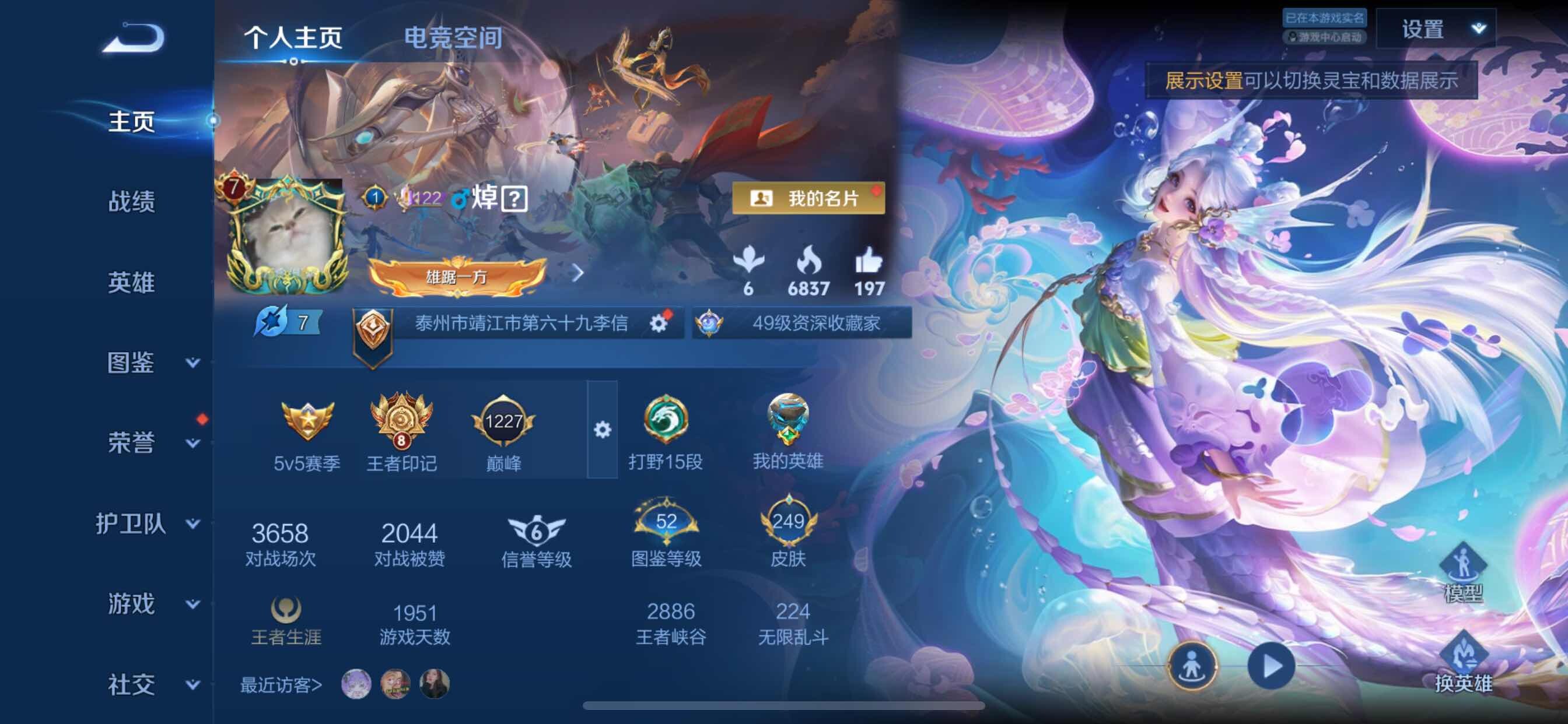 WZCMY3262790王者荣耀账号详情图2