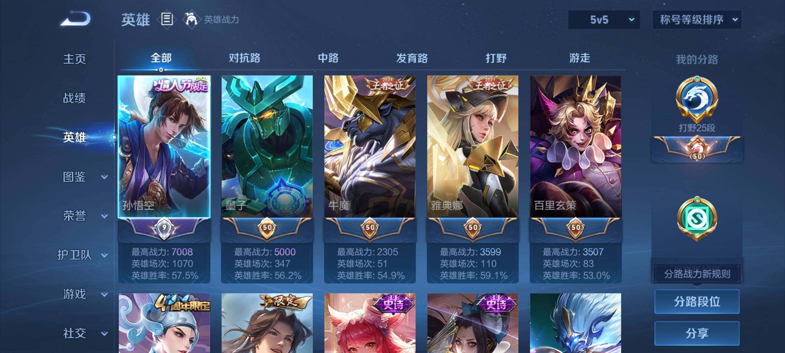 WZYXS3260704王者荣耀账号详情图3 WZYXS3260704王者荣耀账号详情图3
