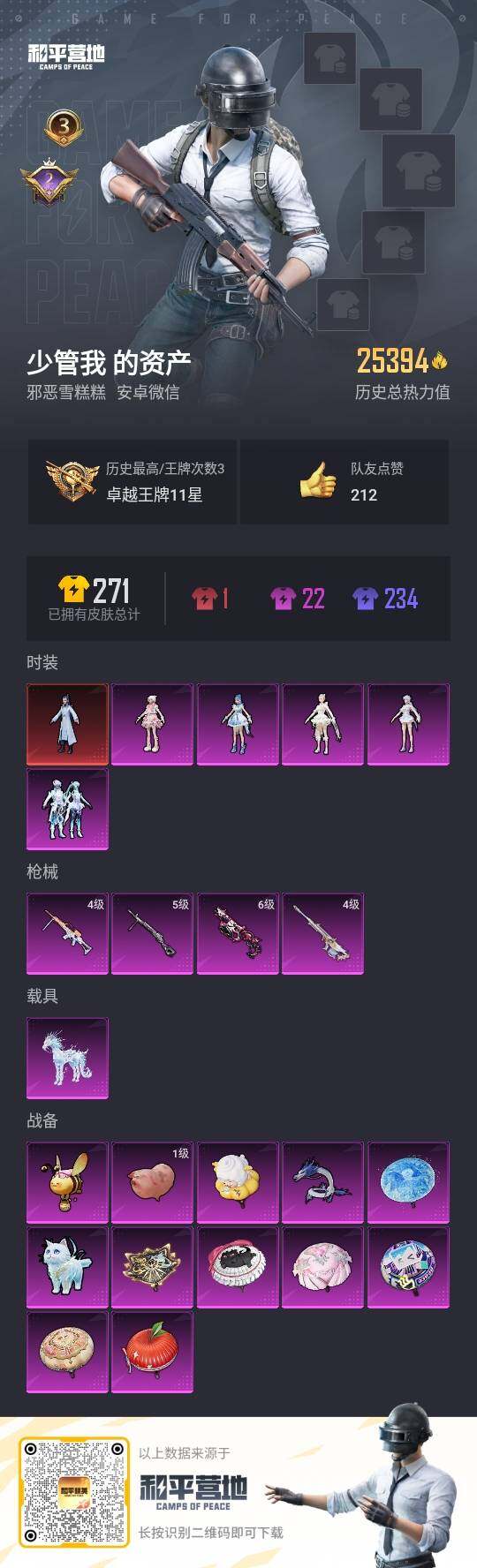HPLE3320633和平精英账号详情图3 HPLE3320633和平精英账号详情图3