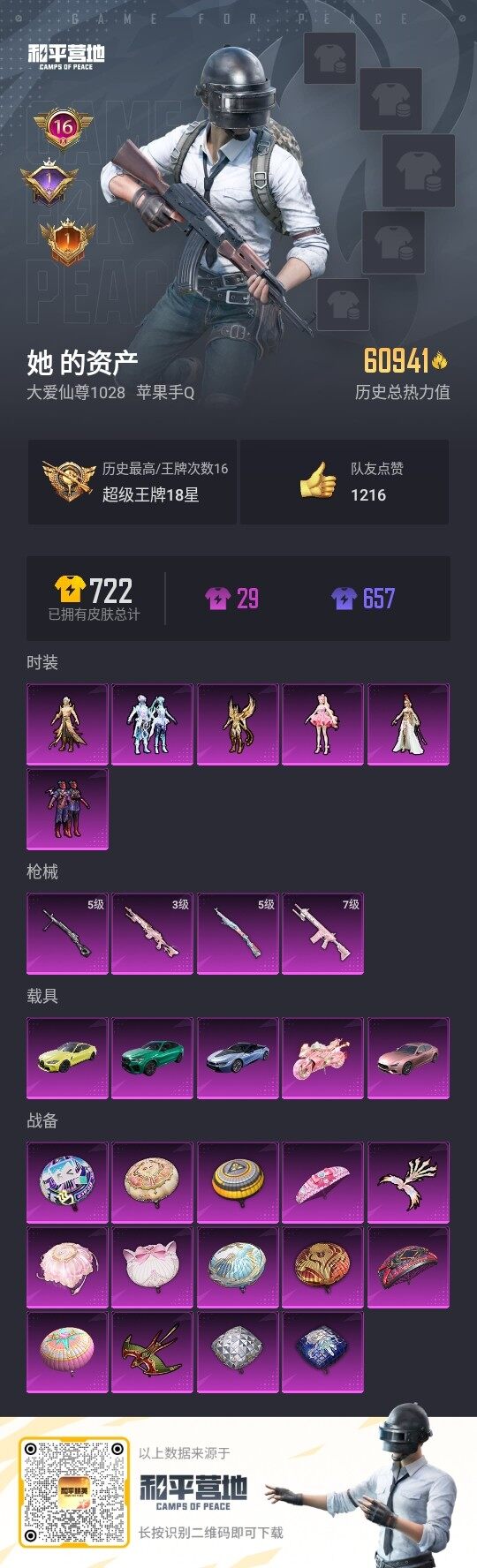HPLE3321244和平精英账号详情图3 HPLE3321244和平精英账号详情图3