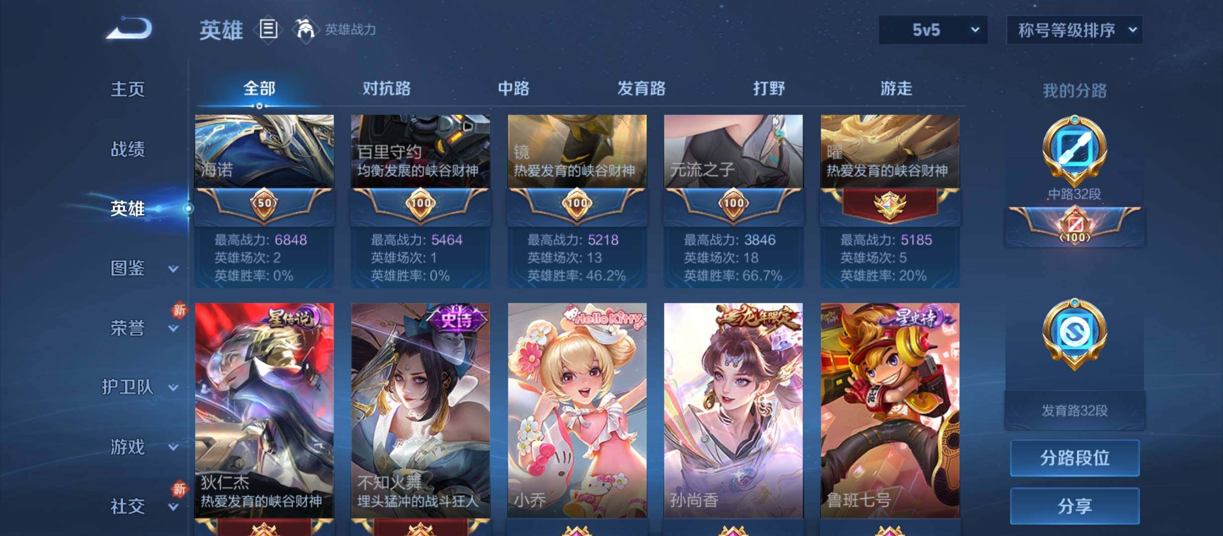 WZCMW3290599王者荣耀账号详情图4