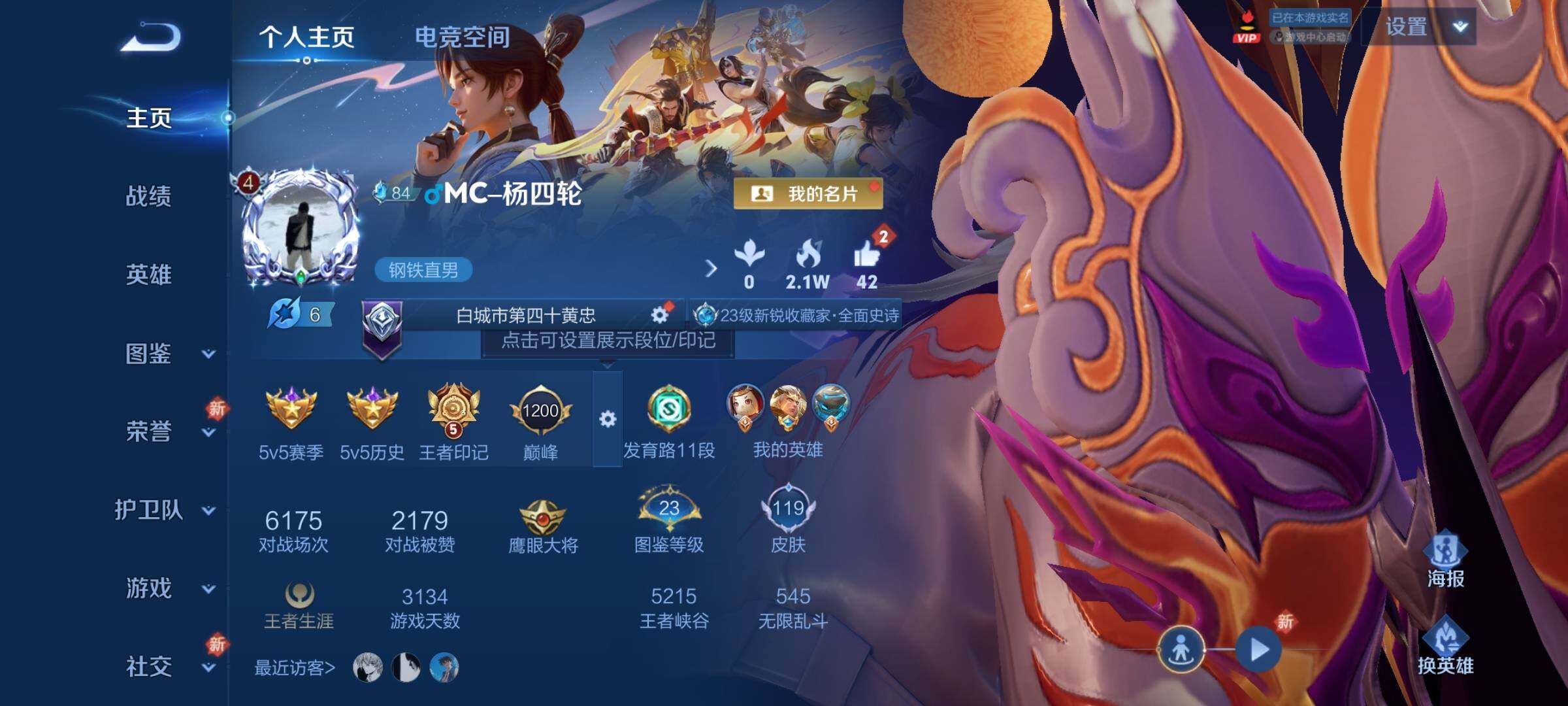 WZJZ3264288王者荣耀账号详情图11