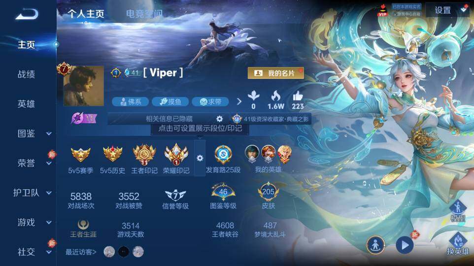 WZ0349259王者荣耀账号详情图16 WZ0349259王者荣耀账号详情图16