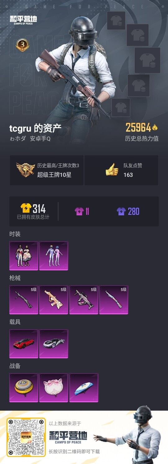 HPLE3321430和平精英账号详情图3 HPLE3321430和平精英账号详情图3