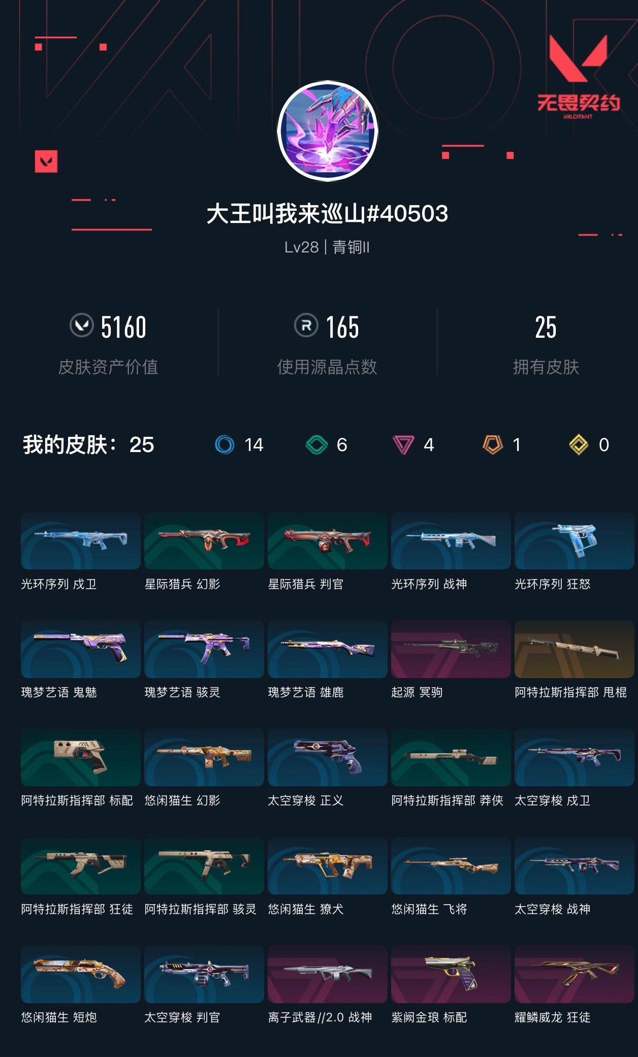 WWQEY311534无畏契约账号详情图5 WWQEY311534无畏契约账号详情图5