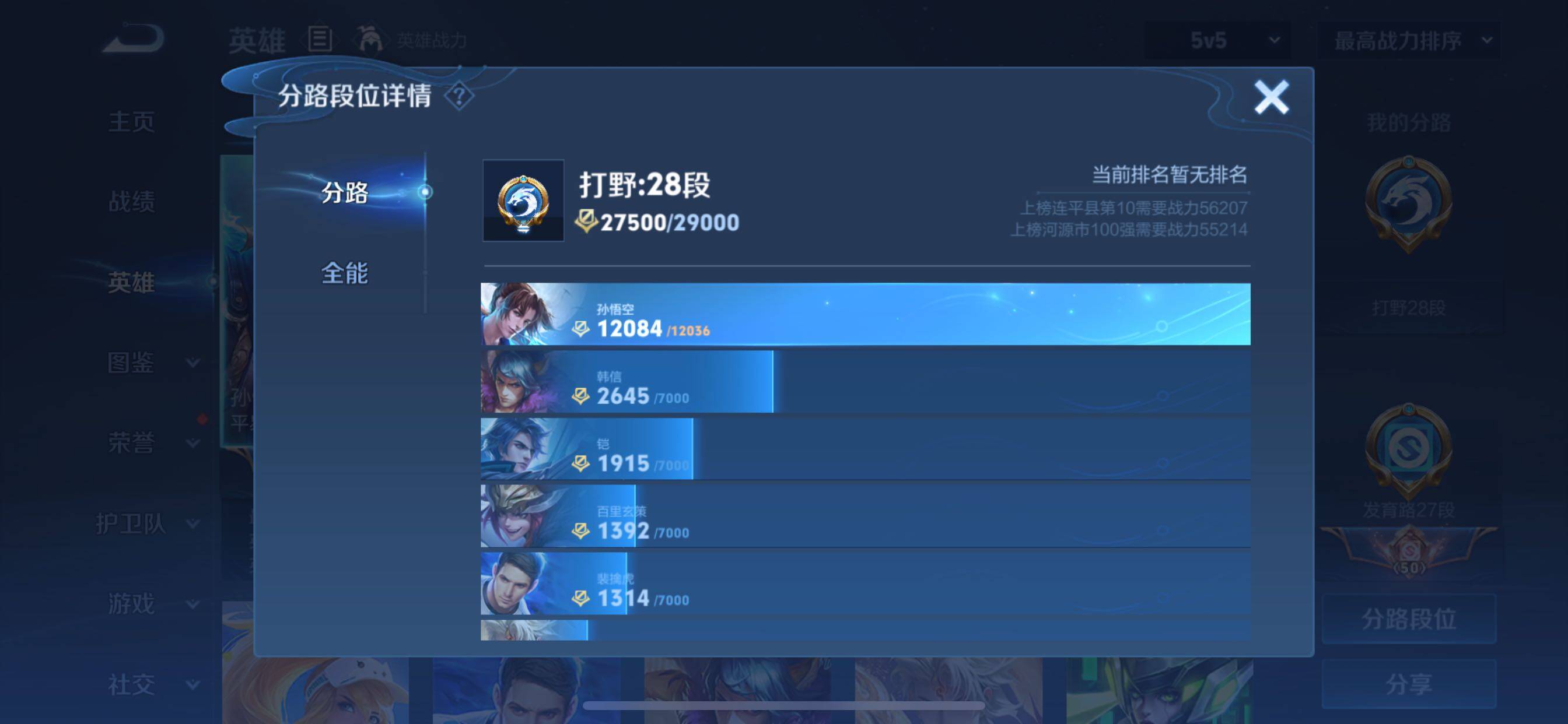 WZCMY3263774王者荣耀账号详情图4