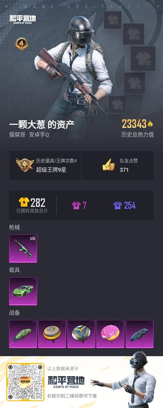 HPLE3322048和平精英账号详情图3 HPLE3322048和平精英账号详情图3