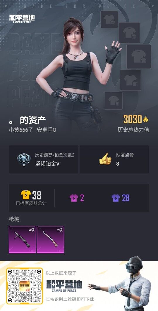 HPLE3322022和平精英账号详情图3 HPLE3322022和平精英账号详情图3