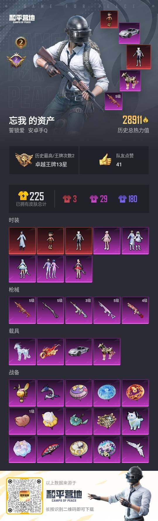 HPLE3322290和平精英账号详情图3 HPLE3322290和平精英账号详情图3