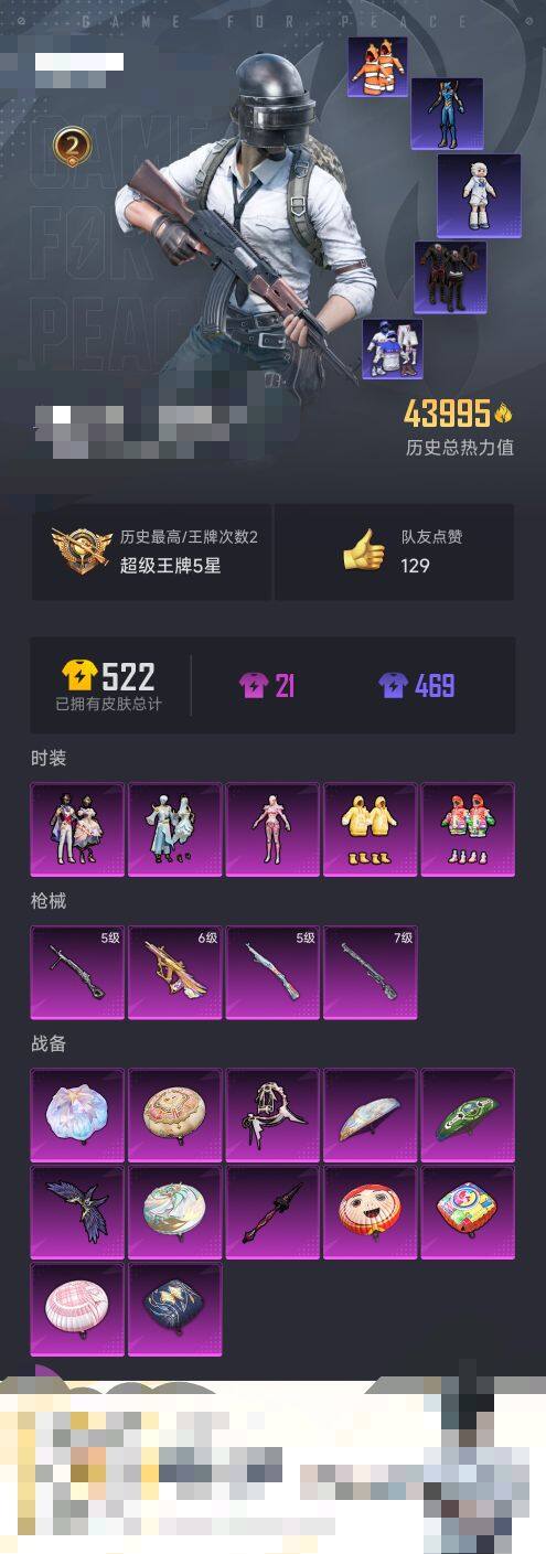 HPEY3322378和平精英账号详情图12 HPEY3322378和平精英账号详情图12