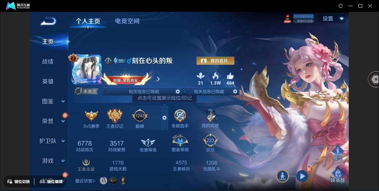 WZYYH3271907王者荣耀账号详情图3