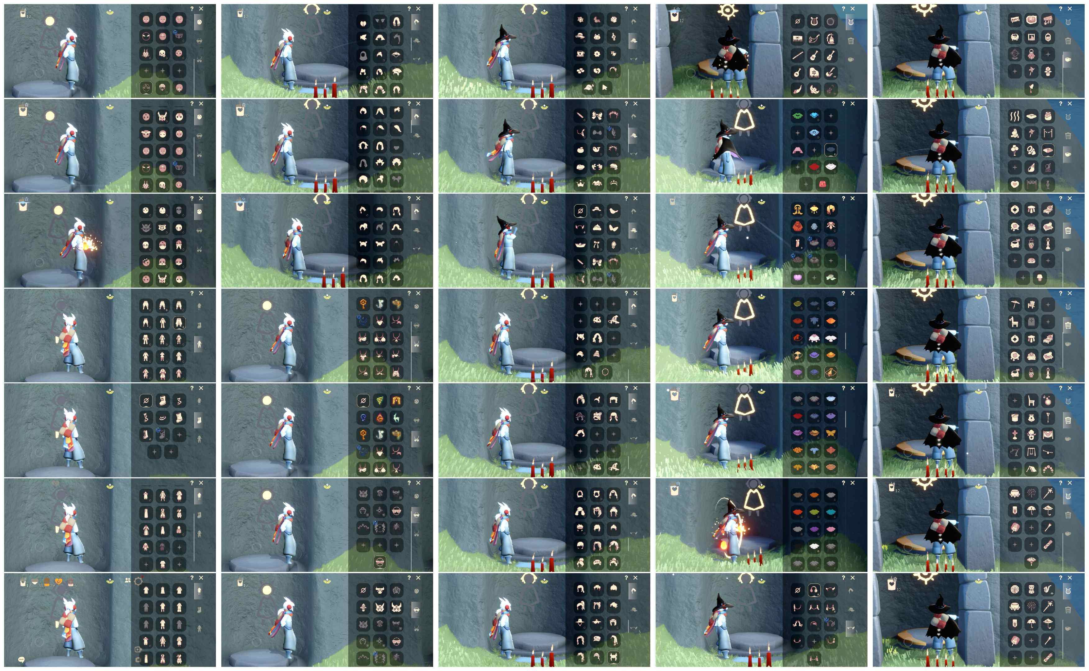 光遇账号安卓官服HY0309 ✅渠道: 官邮 ✅完成地图: 晨岛雨林霞谷 ✅季节已毕业: 潜海半，表演毕业，夜行半，归巢毕业九色鹿毕业，筑巢半姆明半染色半 ✅热门复刻/活动:白枭归巢围巾斗飞天斗篷，龙头黑脸，矮人面