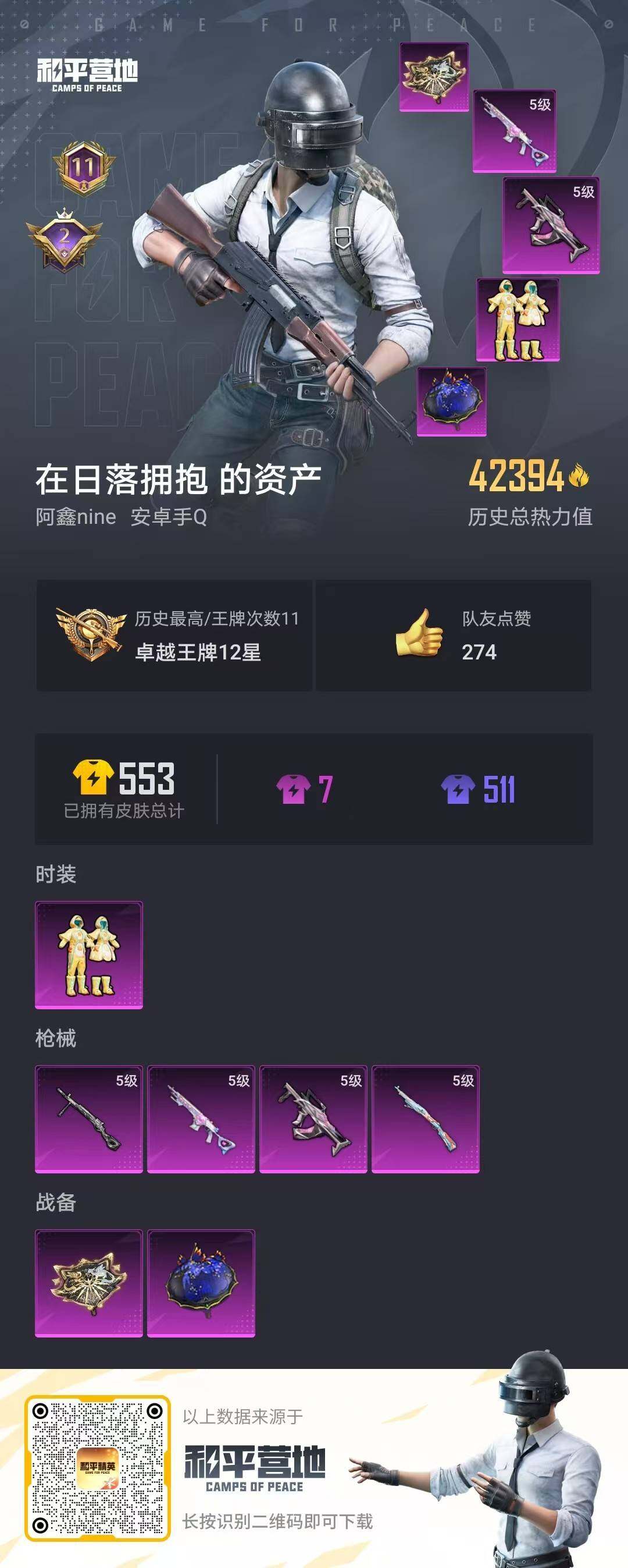HPLE3323456和平精英账号详情图3 HPLE3323456和平精英账号详情图3