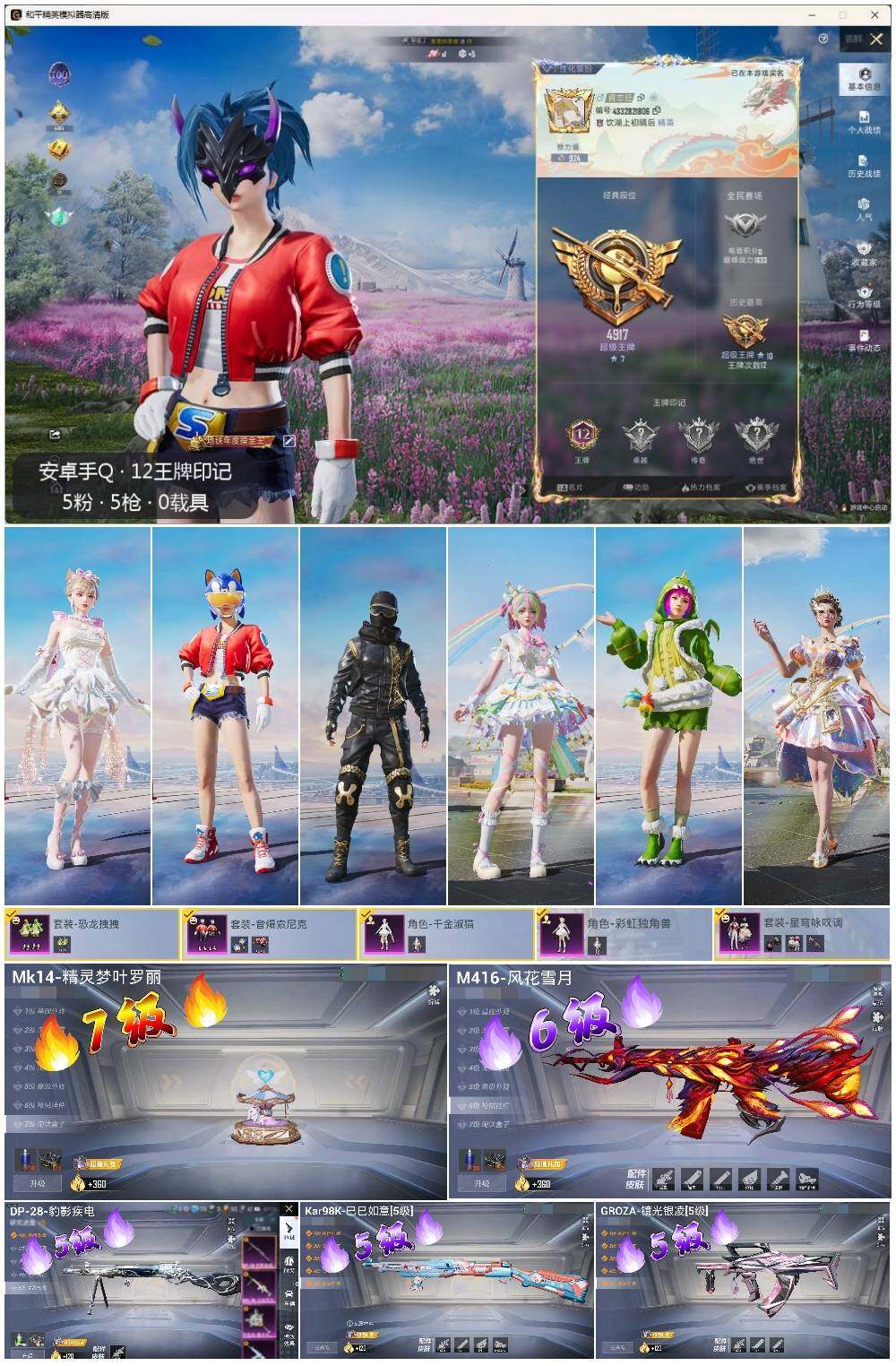 HPLE3323455和平精英账号详情图2 HPLE3323455和平精英账号详情图2
