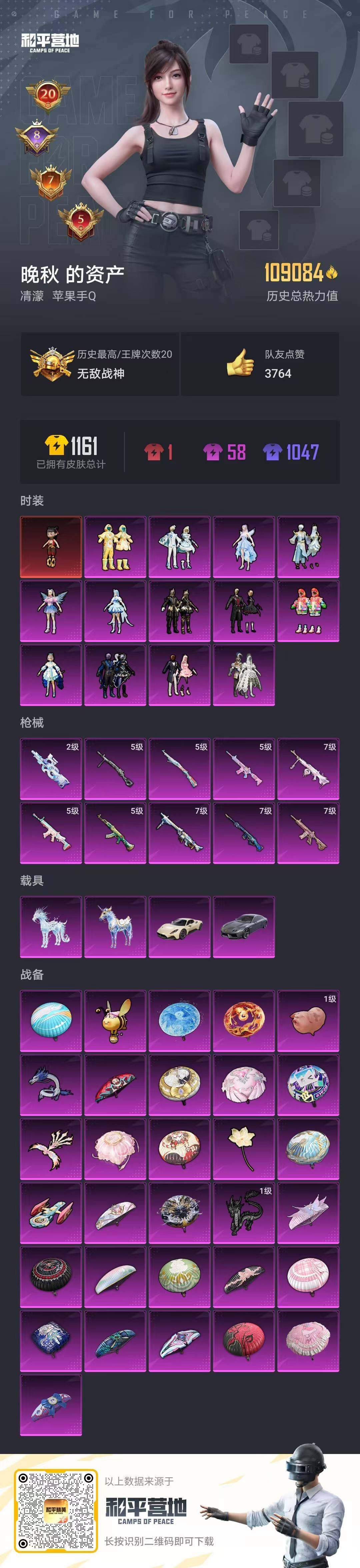 HPLE3323451和平精英账号详情图3