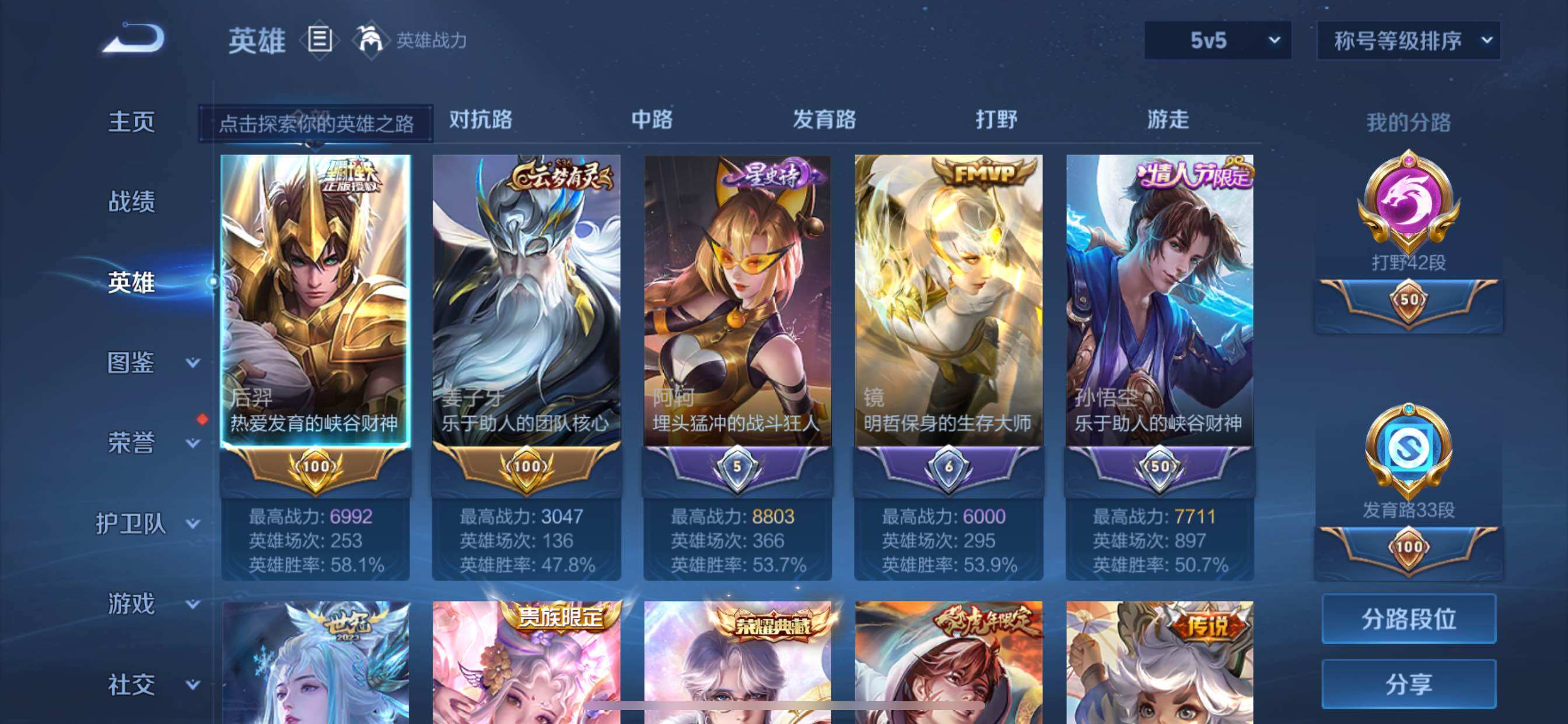 WZCMY3265877王者荣耀账号详情图7