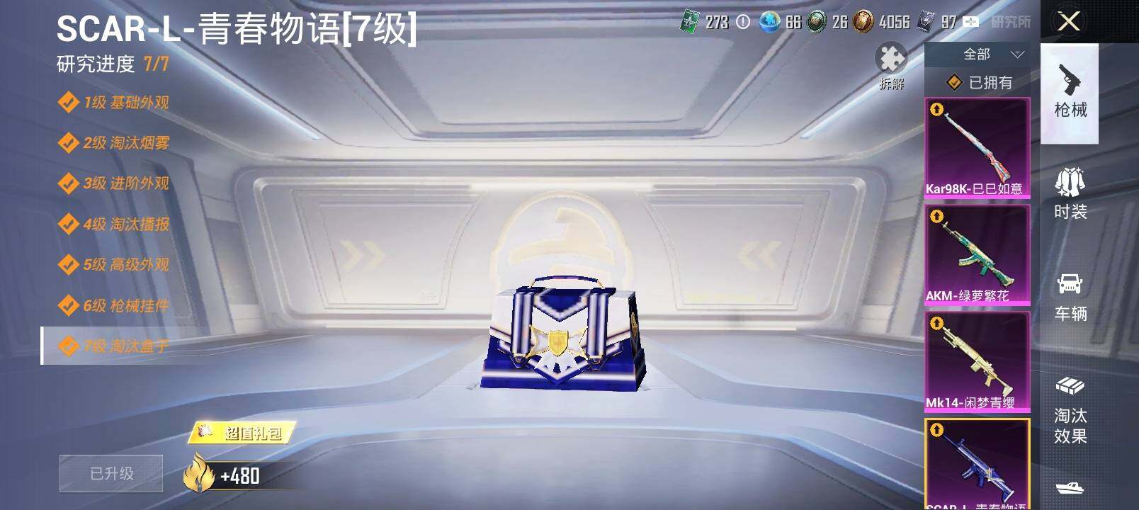 HPYXS3325007和平精英账号详情图22 HPYXS3325007和平精英账号详情图22